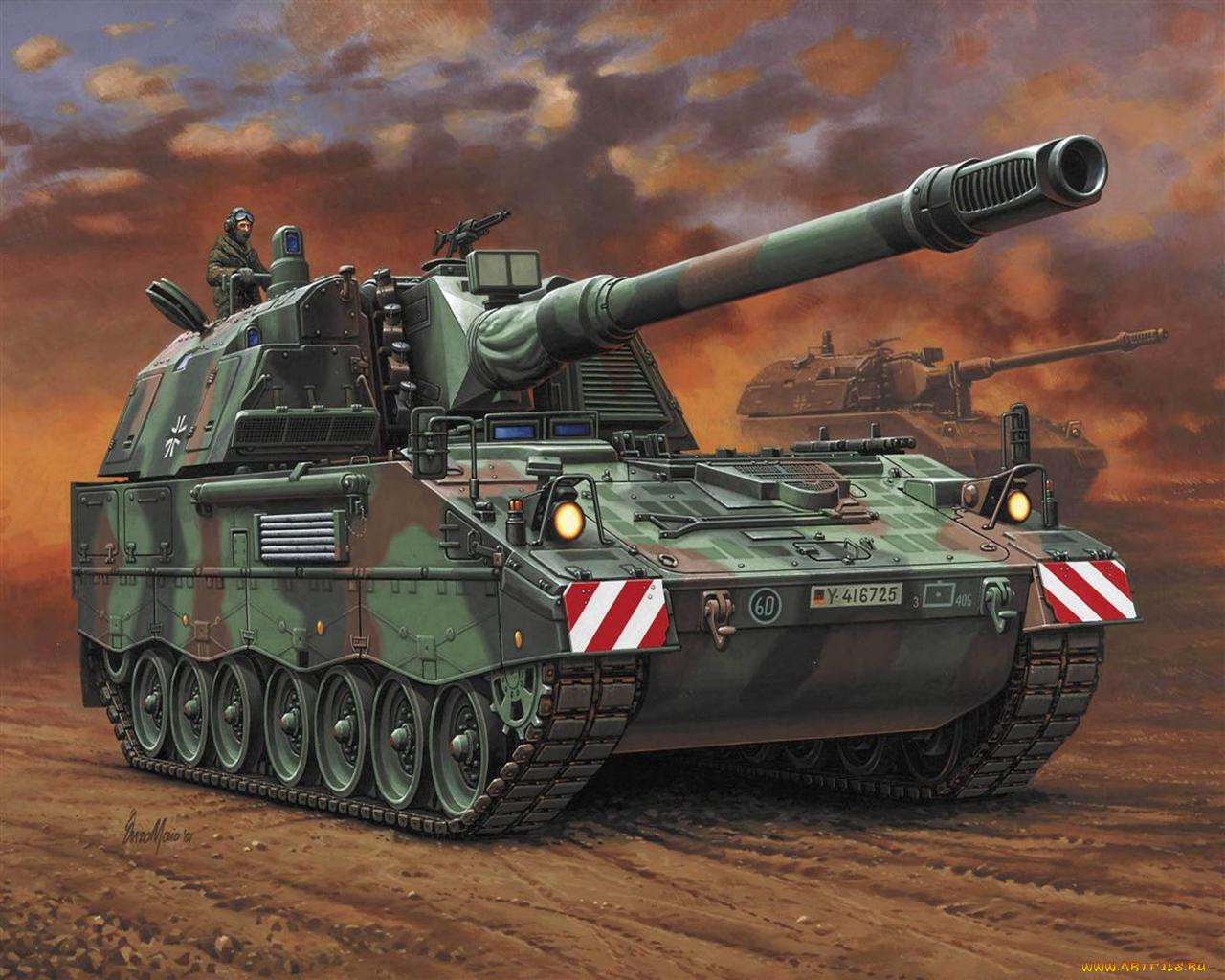 panzerhaubitze, 2000, , 